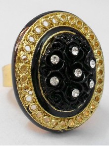 Kundan Finger Ring